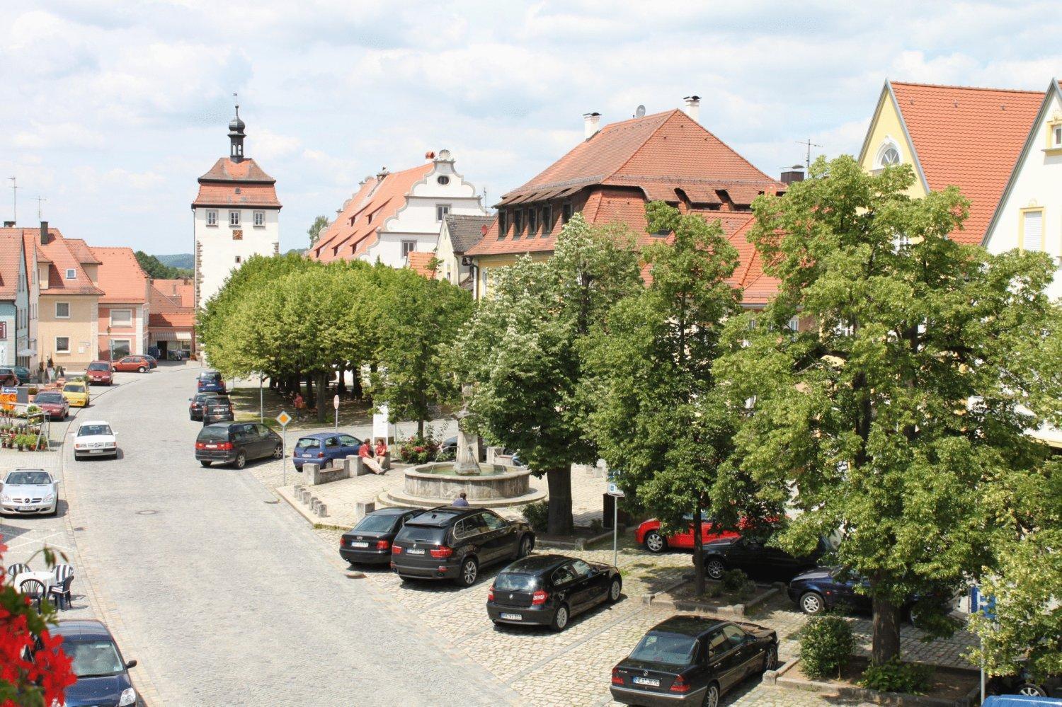 Hotel Gasthof Zum Storch Schluesselfeld Exterior photo